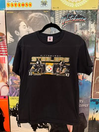 Image 1 of 2000s Steelers Porter & Polamalu Tshirt Medium 