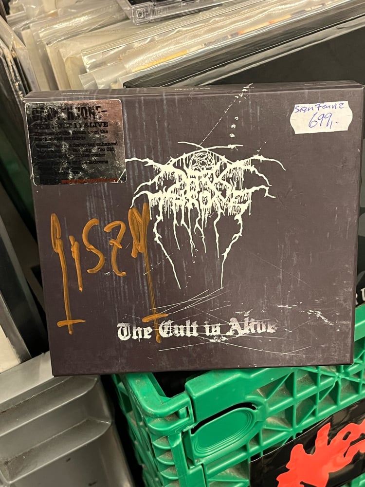 Image of CD BOX Darkthrone The Cult is Alive SIGNED