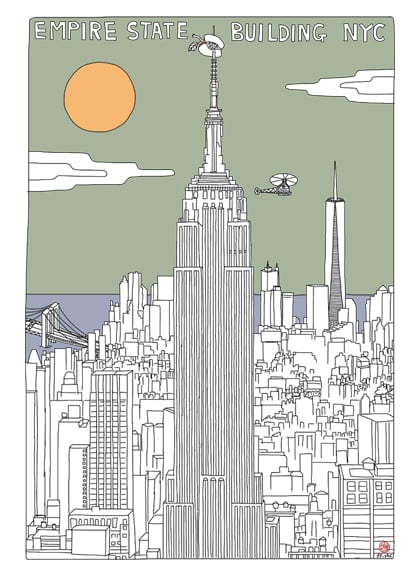 Image of New York Project - empire state building