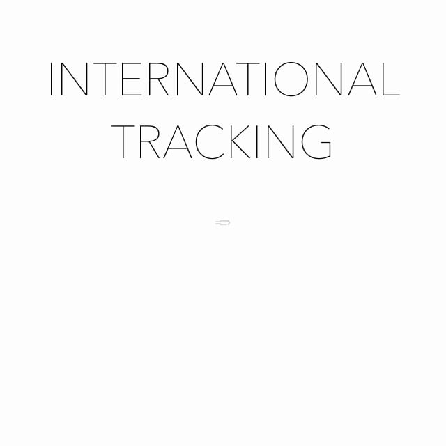 Image of International Tracking