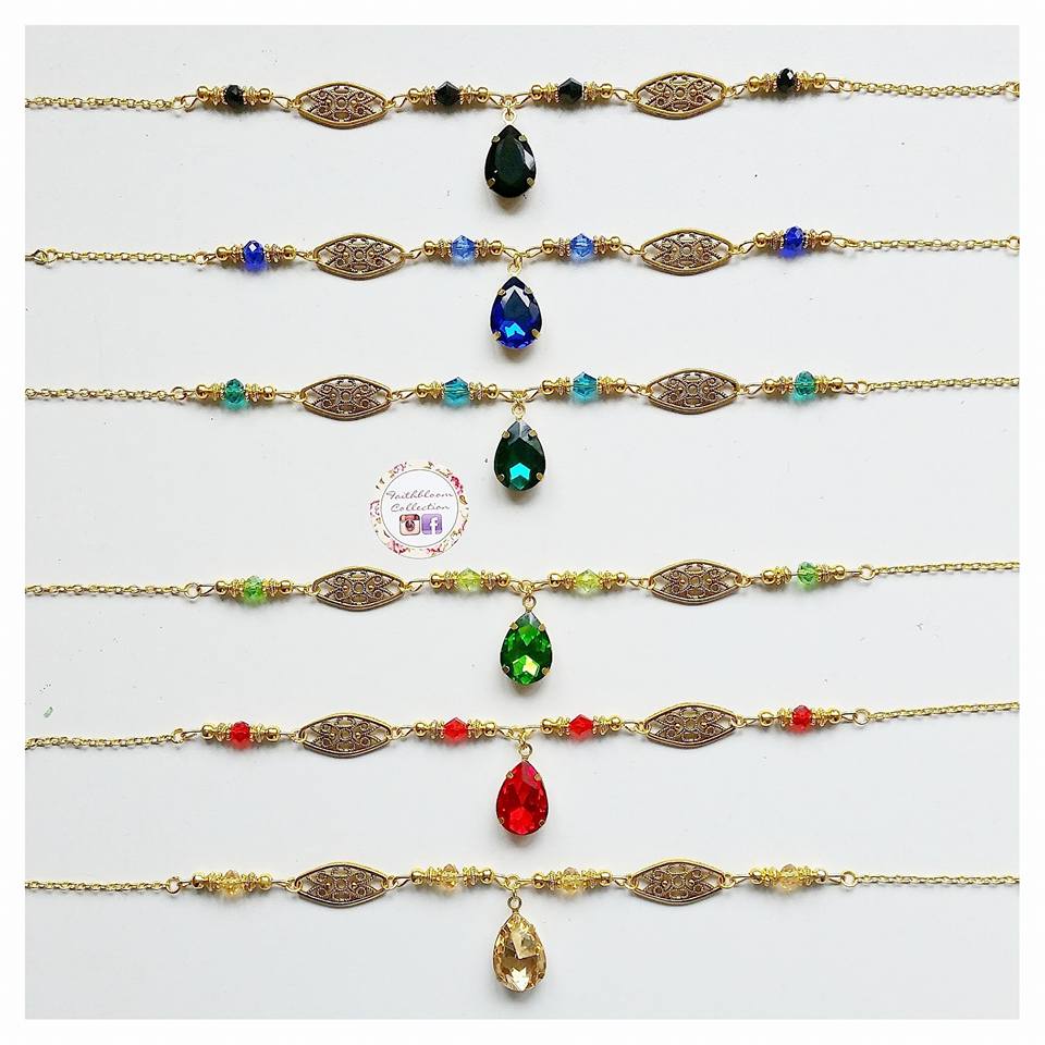 Image of Sheebah Head Piece and Hand Chain Sets