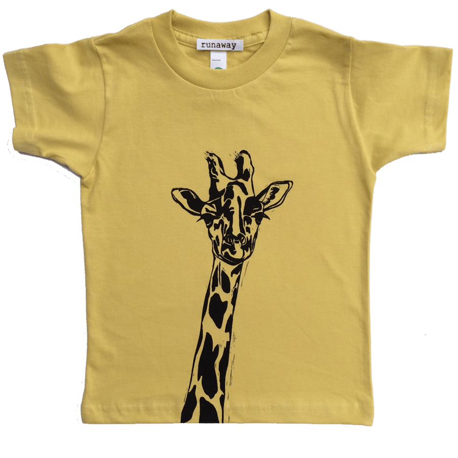 Image of George the Giraffe T-Shirt by Tamsin Arrowsmith-Brown