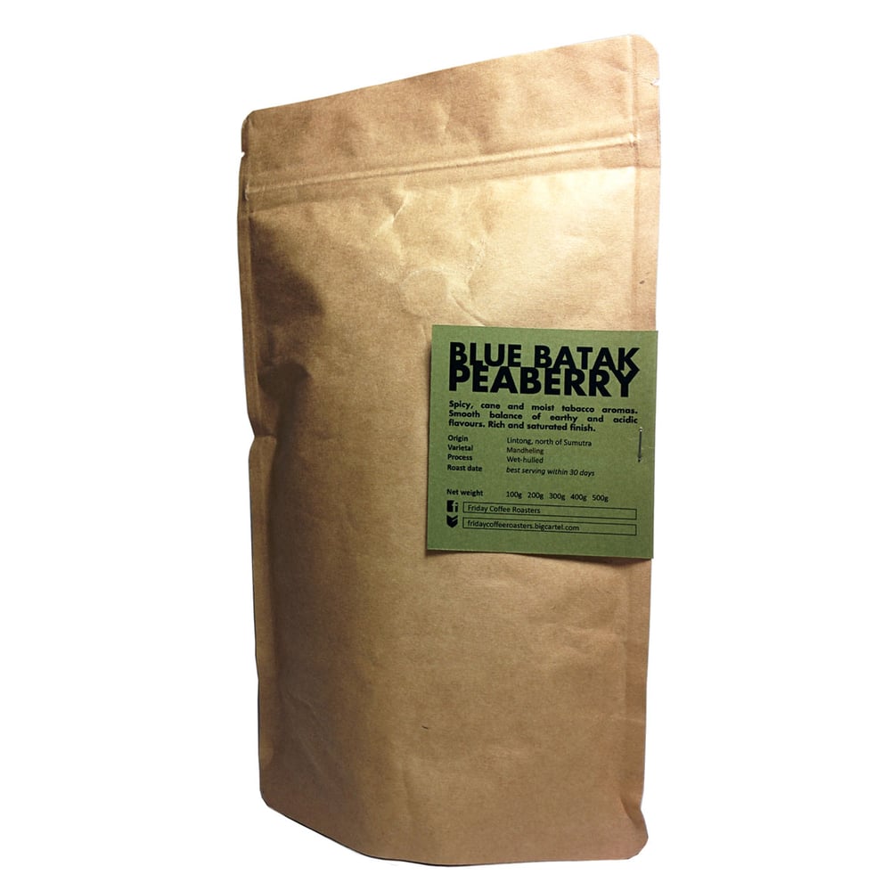 Image of Indonsian Sumatra Blue Batak Peaberry