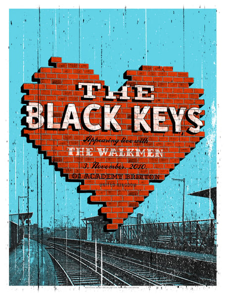 Image of Black Keys Brixton MIni Print 2