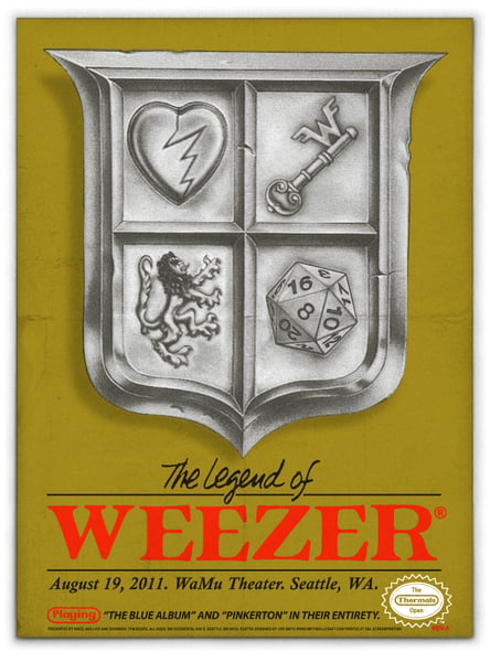 Image of Weezer Mini Print