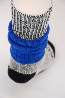 Image of Kids Gumboot Sock - with Cuffs! - 2pair