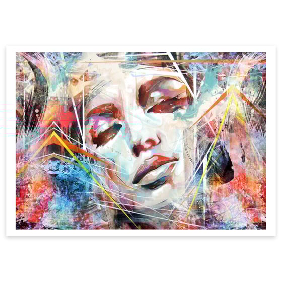 Image of "A Sea Of Calm Amongst Echoes Of A Storm" Open Edition Print