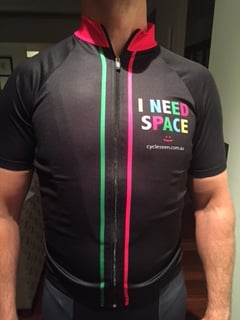 Image of I NEED SPACE jersey (Men's)