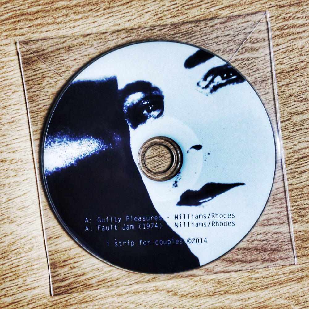 Image of AA single  Guilty Pleasures/Fault Jam (1974)