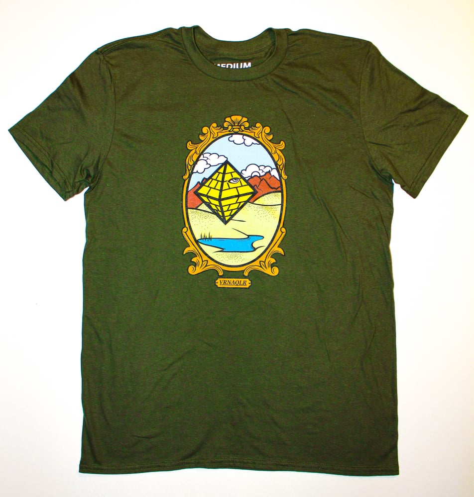 Image of Army Green Flying Pyramid