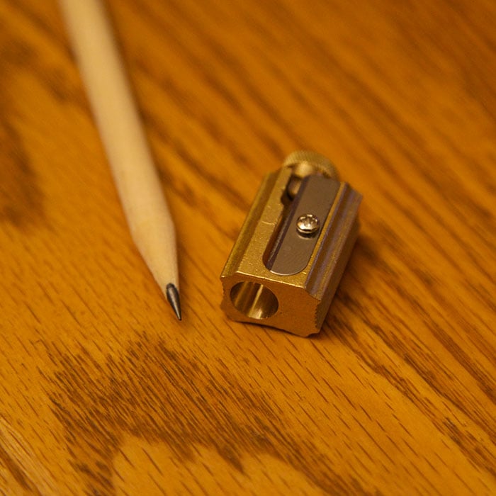 Dux Adjustable and Single Brass Pencil Sharpener Review — The Pen Addict