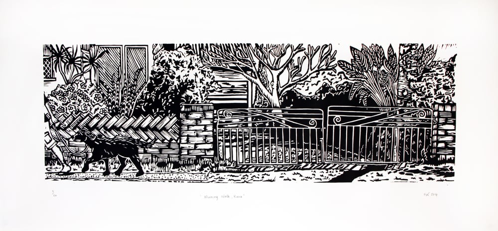 Image of "Morning Walk, Kirra" 2014