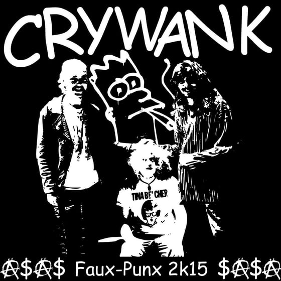 Image of Crywank Faux-Punk T-shirt