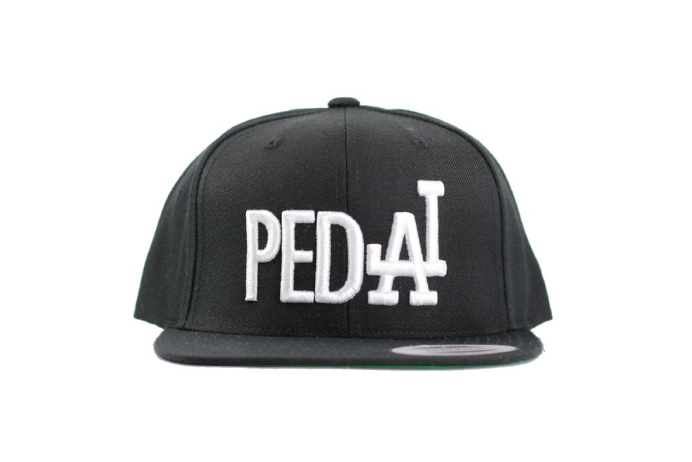 Image of PEDAL Black Snapback Unisex One size