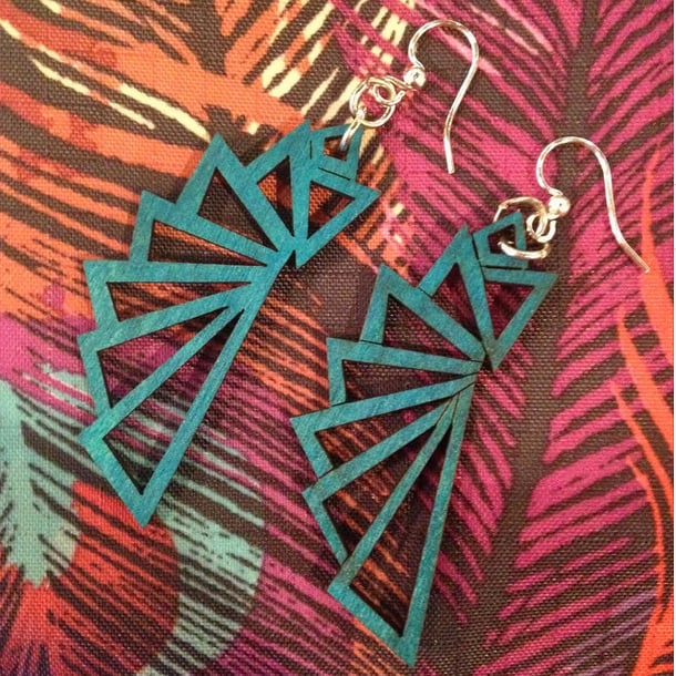 Image of Geometric Earrings 