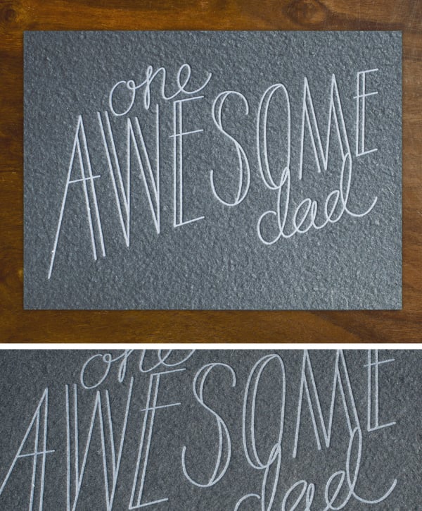 Image of Awesome Dad - Print/Flat Card