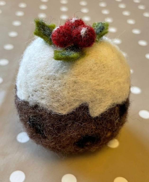Image of Needle felted wool decoration