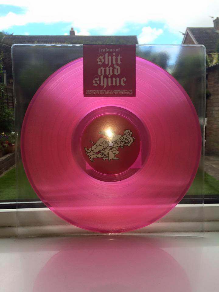 SHIT AND SHINE 'Jealous Of Shit And Shine' Pink Vinyl LP