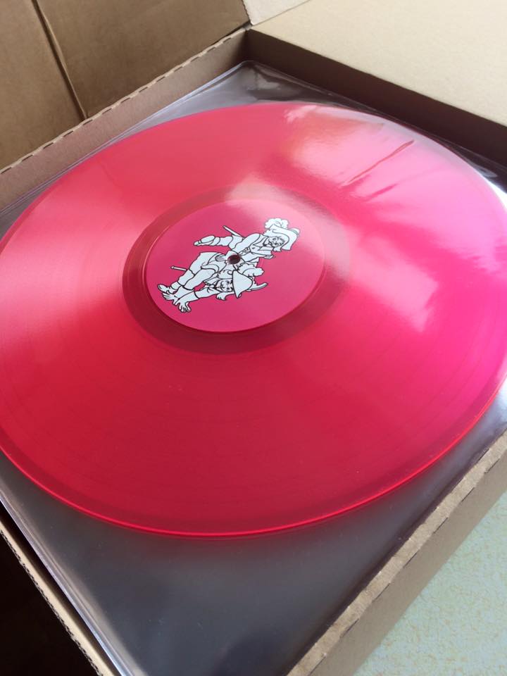 SHIT AND SHINE 'Jealous Of Shit And Shine' Pink Vinyl LP