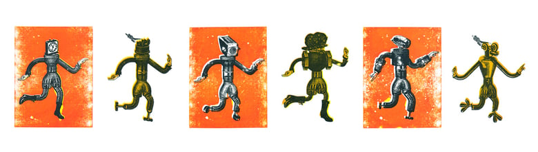 Image of Robo Gocco Print