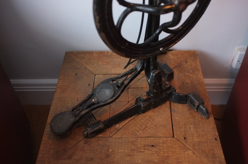 Image of Vintage Dentists Drill Lamp