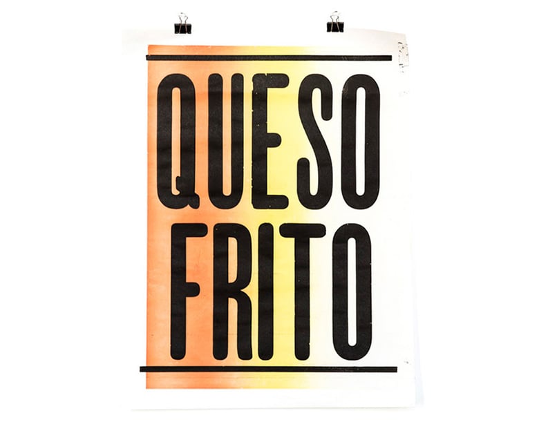 Image of QUESOFRITO POSTER