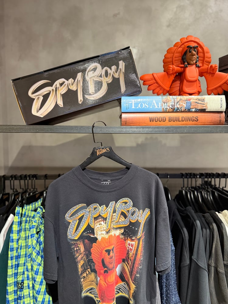 Image of SPY BOY POLITICS (Tour Tee)