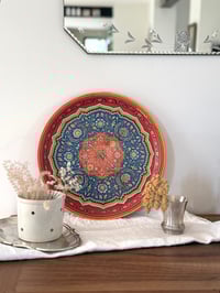 Image 1 of Plateau en tôle peinte