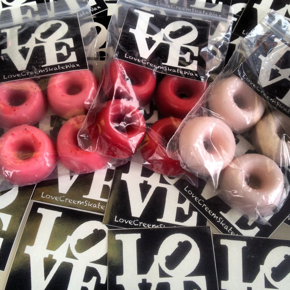 Image of LOVECREEM ORIGINAL SKATEBOARD WAX WHEELS GRINDWAX