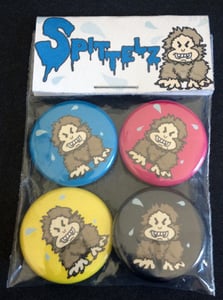 Image of Spittelz "CMYK" Limited Edition Button Set
