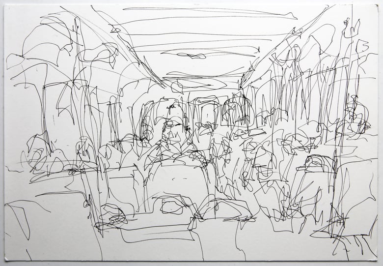 Image of Small Blind Train (3) 2010, A4 size