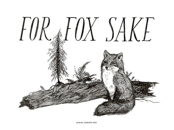 Image of For Fox Sake / Mini Print