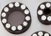 Image of Black Diamond Titanium Tunnel Plugs Sizes 4-00