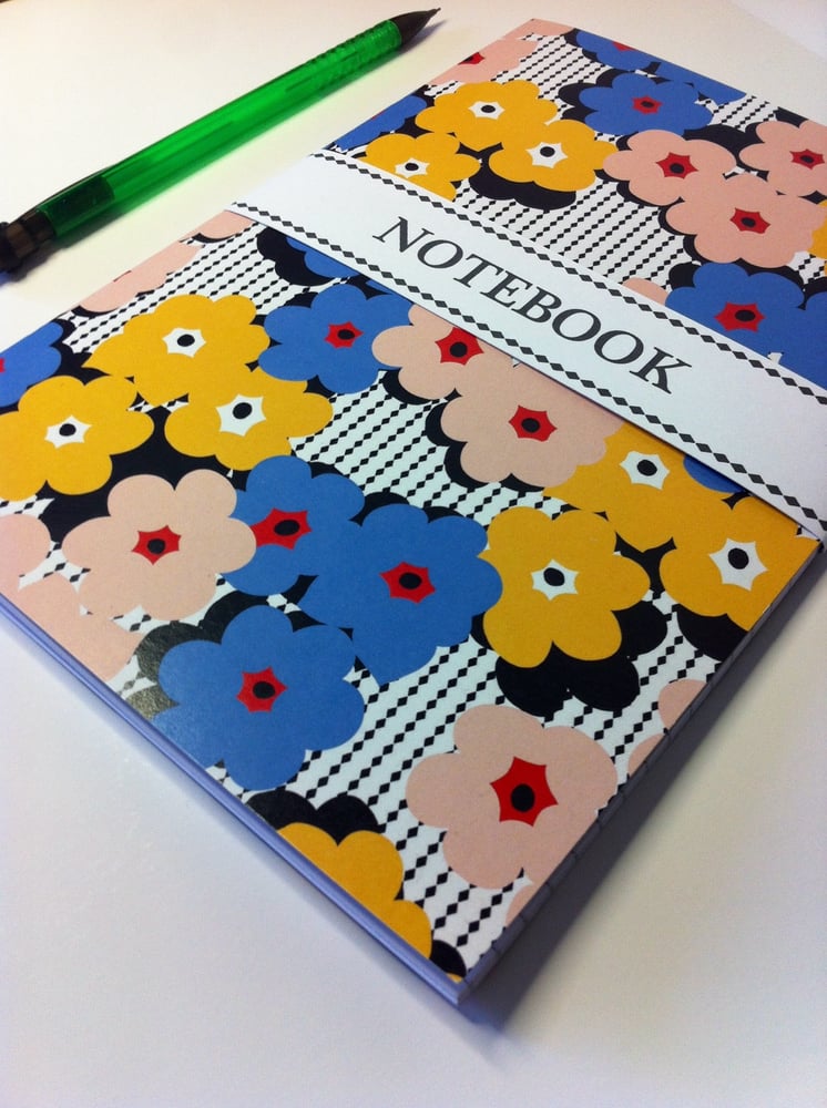 Image of Multi floral Notebook