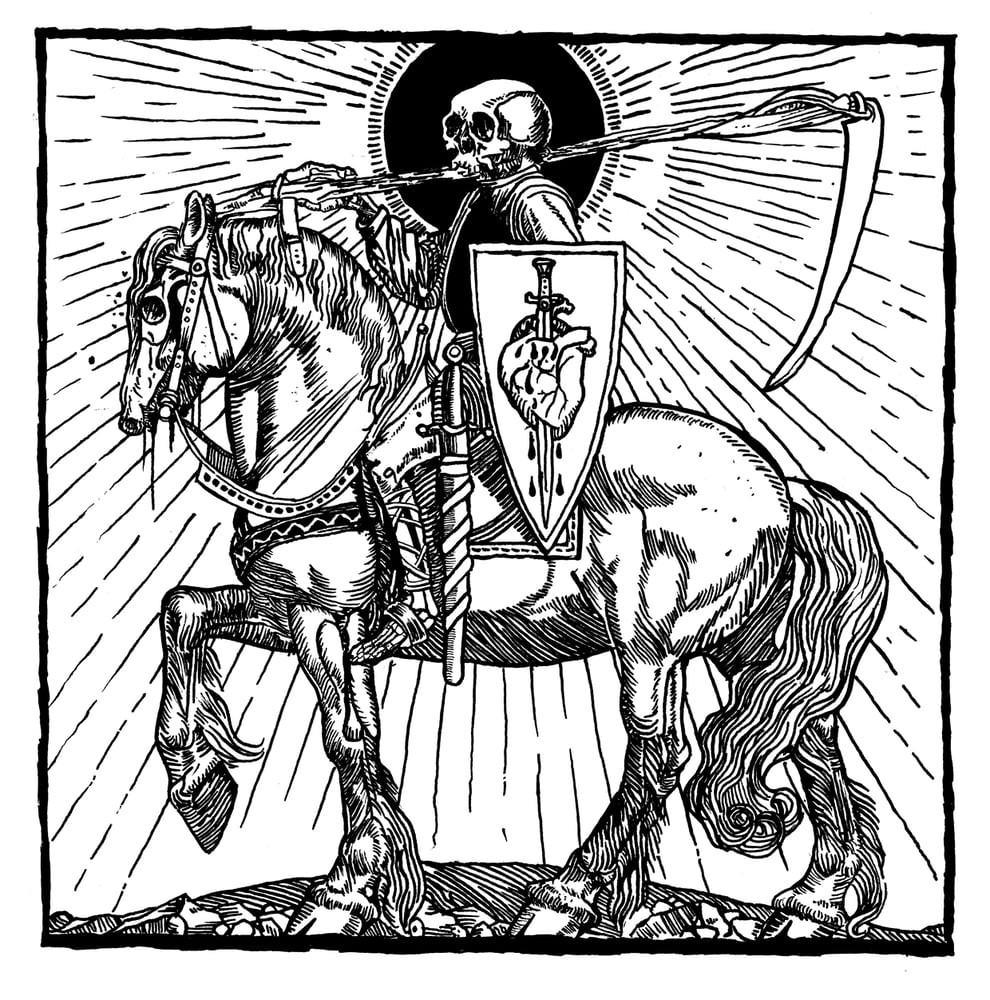 Image of Black Anvil original drawing
