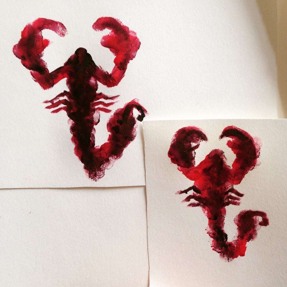 Image of Scorpion Blood Glyph Art Card