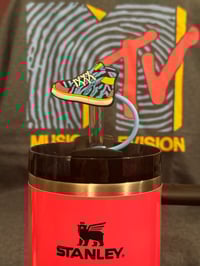 Image 1 of RETRO  80’s themed shoe straw cover