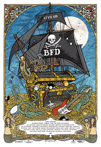 Image of Live 105 BFD 2012 Poster