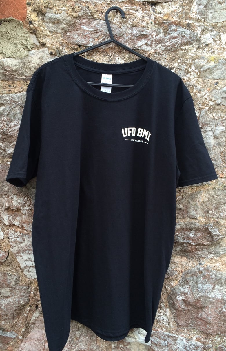 Image of UFD BMX 'Stay Pickled' T-Shirt - Black