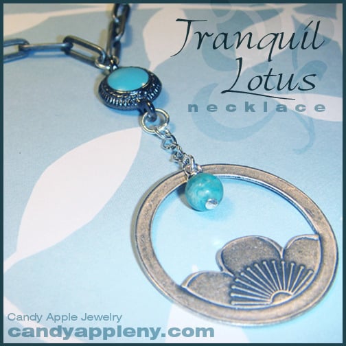 Image of Tranquil Lotus Necklace