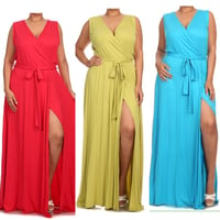 Image 2 of Jersey Wrap Dress ***PLUS SIZE***