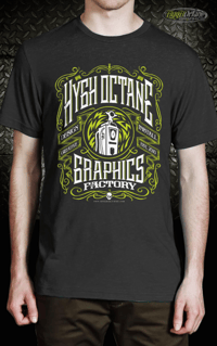 Hygh Octane Vintage Label Tee