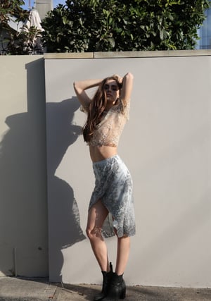 Image of YSABELLA SKIRT 