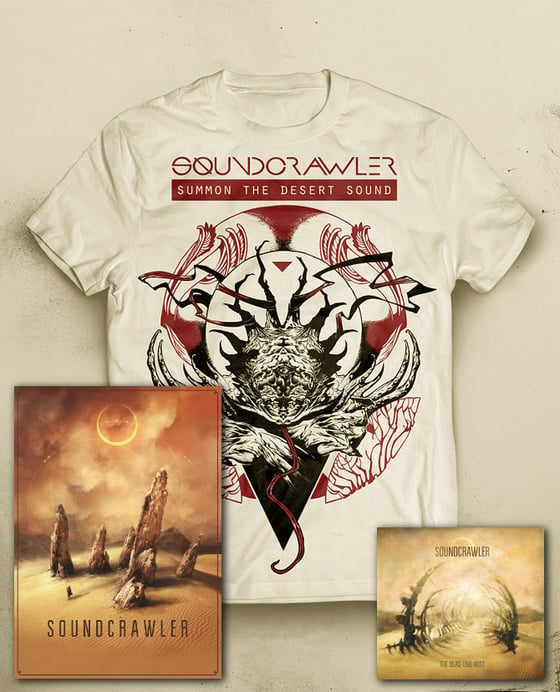 Image of T-Shirt + The Dead-end Host (Digipack) + Poster