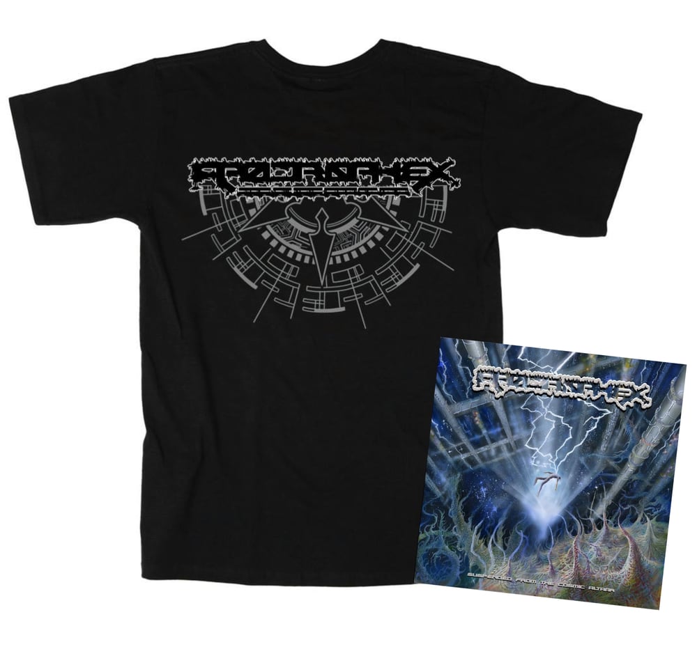 Image of Apocrophex T Shirt/CD Bundle (Pre Order)