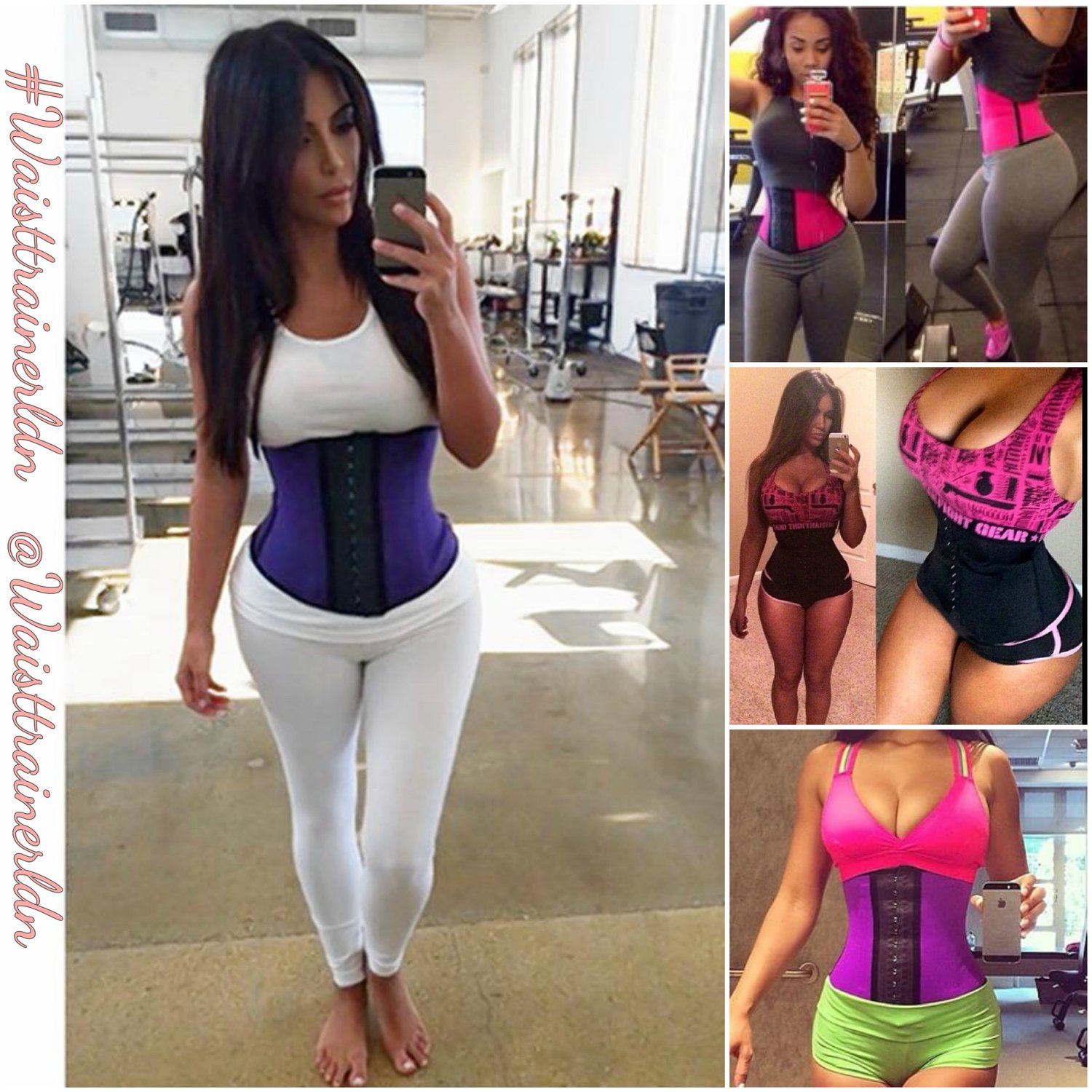 Waist Trainer LDN - Where thick girls are made — 'The fashionista one'  Latex Sports Corset workout Waist Trainer Faja