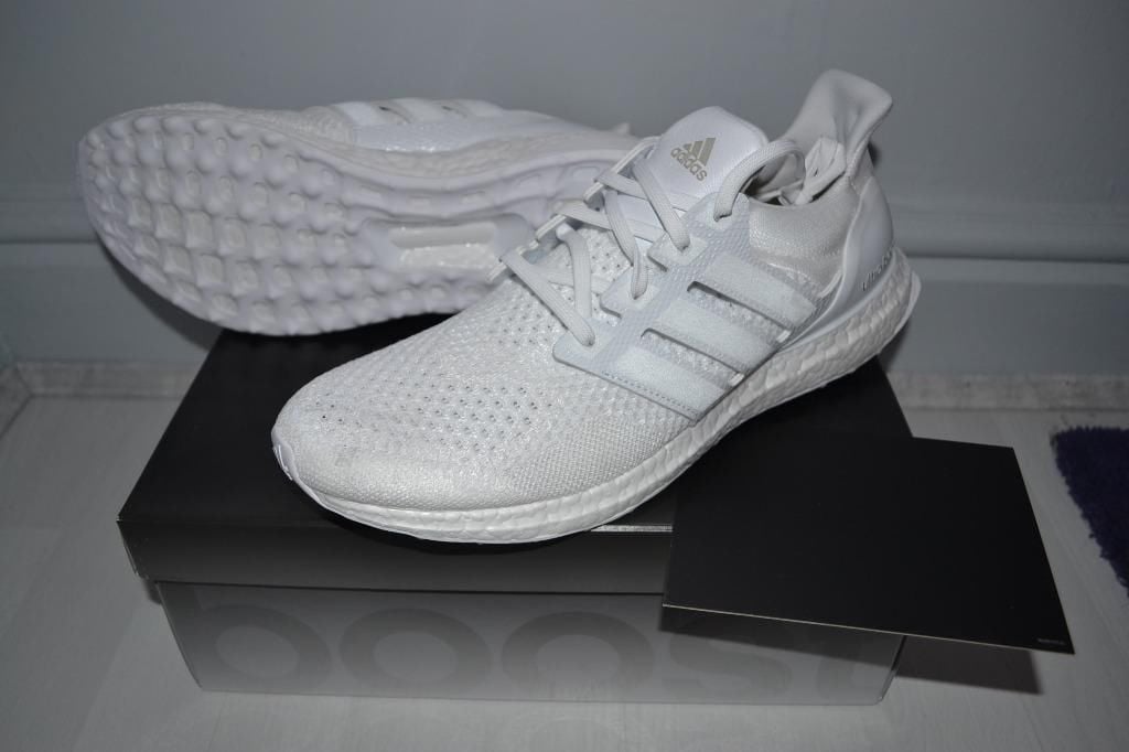 Royal s Sole Adidas ultra boost J D triple white by Dirk