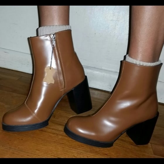 Image of Cheap Monday Layer Ankle Booties (brown)