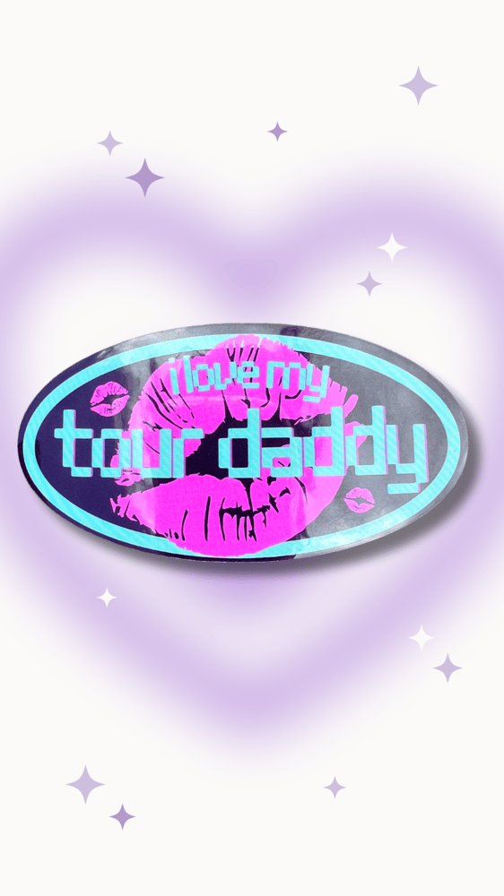 Image of I <3 My Tour Daddy Sticker