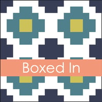 Image 1 of Boxed In Mini Quilt #114, PDF Patten